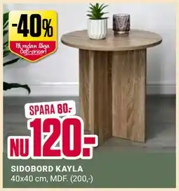 ÖoB SIDOBORD KAYLA erbjuda