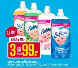 ÖoB SOFTLAN SKÖLJMEDEL erbjuda