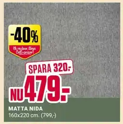 ÖoB MATTA NIDA erbjuda