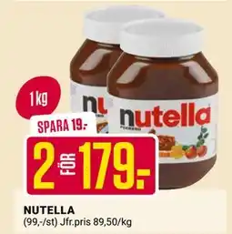 ÖoB NUTELLA erbjuda