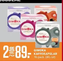 ÖoB GIMOKA KAFFEKAPSLAR, Medlemspris erbjuda