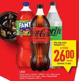 Willys Hemma LÄSK, Medlemspris erbjuda