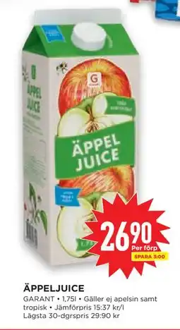 Willys Hemma ÄPPELJUICE erbjuda