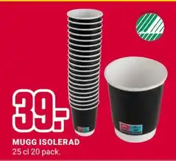 ÖoB MUGG ISOLERAD erbjuda