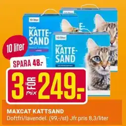 ÖoB MAXCAT KATTSAND erbjuda