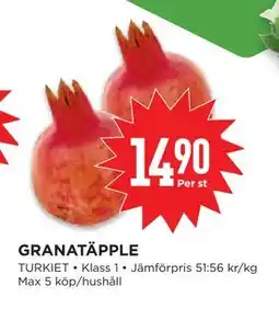 Willys Hemma GRANATÄPPLE erbjuda