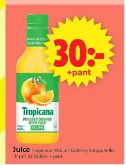 ICA Supermarket Juice erbjuda