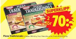 ICA Supermarket Pizza Tradizionale erbjuda