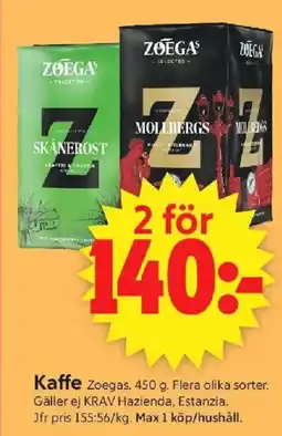 ICA Supermarket Kaffe erbjuda