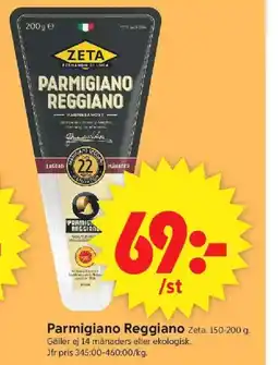 ICA Supermarket Parmigiano Reggiano Zeta. erbjuda