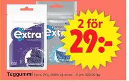 ICA Supermarket Tuggummi erbjuda