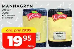 Matrix Butikerna Mannagryn erbjuda