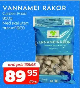 Matrix Butikerna Vannamei räkor erbjuda