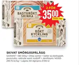 Willys Skivat smörgåspålägg erbjuda