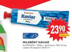 Willys Mildrökt kaviar erbjuda