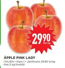 Willys Äpple pink lady erbjuda