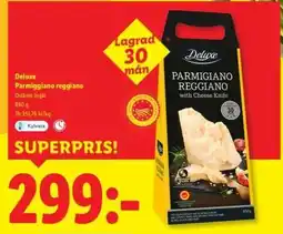 Lidl Deluxe Parmigiano Reggiano erbjuda