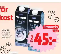 ICA Supermarket VERUM filmjölk erbjuda