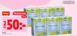 ICA Supermarket RUSSIN erbjuda