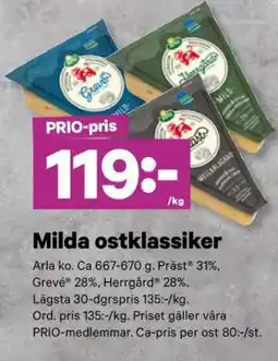 City Gross Milda ostklassiker erbjuda