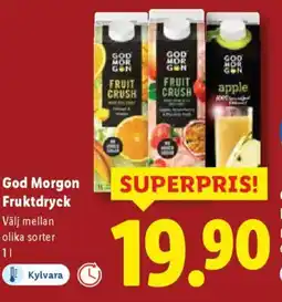 Lidl God Morgon Fruktdryck erbjuda