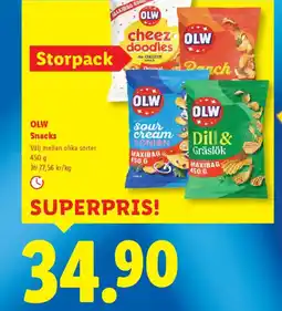 Lidl OLW Snacks erbjuda