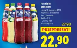 Lidl Fun Light Blandsaft erbjuda