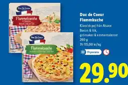 Lidl Duc De Coeur Flammekueche erbjuda