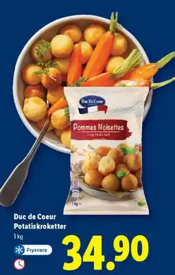 Lidl Duc de Coeur Potatiskroketter erbjuda