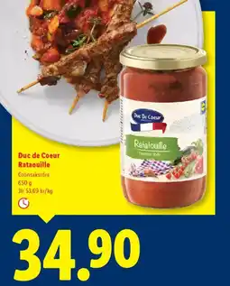 Lidl Duc de Coeur Rataouille erbjuda