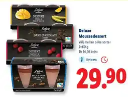 Lidl Deluxe Moussedessert erbjuda