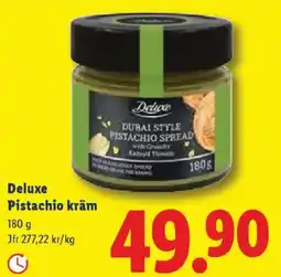 Lidl Deluxe Pistachio kräm erbjuda