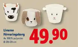 Lidl Livarno Förvaringskorg erbjuda