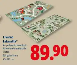 Lidl Livarno Lekmatta erbjuda