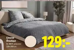 Lidl Livarno Överkast erbjuda