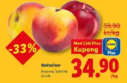 Lidl Nektariner erbjuda