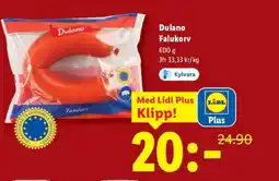 Lidl Dulano Falukorv erbjuda