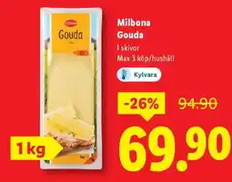Lidl Milbona Gouda erbjuda