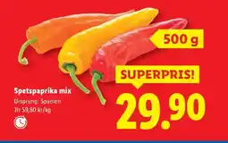 Lidl Spetspaprika mix erbjuda