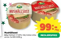 Coop Arla Hushållsost erbjuda