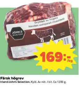 Coop Färsk högrev erbjuda