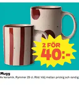Coop Mugg erbjuda