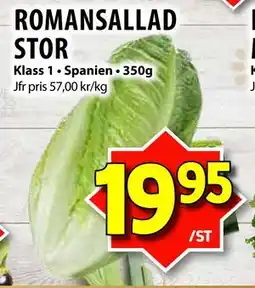 Matvärlden Tensta ROMANSALLAD STOR erbjuda
