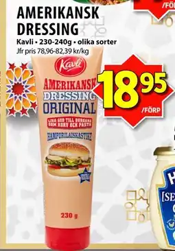 Matvärlden Tensta AMERIKANSK DRESSING erbjuda