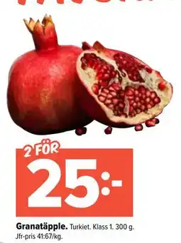 Coop Extra Granatäpple erbjuda