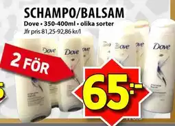 Matvärlden Tensta SCHAMPO/BALSAM erbjuda