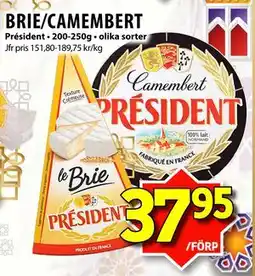 Matvärlden Tensta BRIE/CAMEMBERT erbjuda