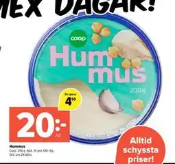 Coop Extra Hummus erbjuda