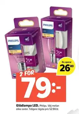 Coop Extra Glödlampa LED erbjuda