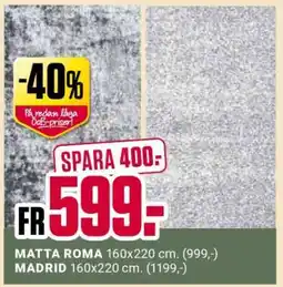 ÖoB MATTA ROMA / MADRID erbjuda